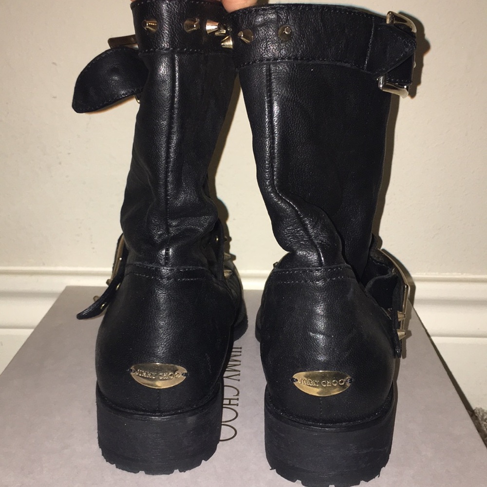Gently used Jimmy Choo Youth short boots.